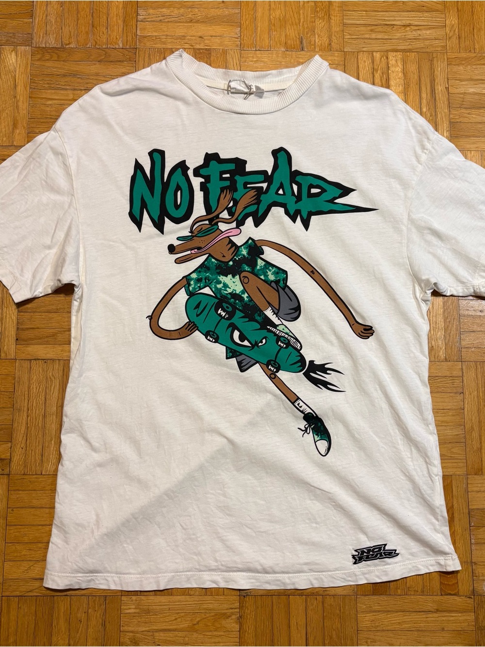 No Fear x H&M Oversized Graphic Shirt